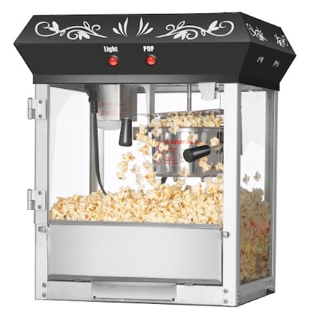 Great Northern Popcorn 6105 Great Northern Popcorn Black Foundation Popcorn Popper Machine, 6 Ounce 849980MFA